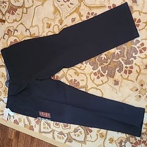 Men's Big and Tall Black Pants - NWT